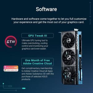 Image Carte graphique ASUS Prime Radeon RX 9070 OC Edition - 599,99€