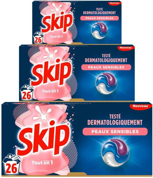 Image Pack 3x26 Capsules Skip Sensitive 3 en 1