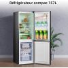 Image Réfrigérateur CHIQ FBM157L42 - Noir à 234,64€