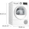 Image Sèche-linge Bosch WQG1420DFR - Blanc à 499,00€
