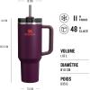 Image Gourde isotherme STANLEY 1913 Quencher H2.0 FlowState 1.2L - Plum à 32,99€