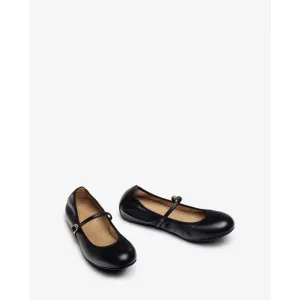 Image Ballerines Unisa AIKEN_26_NTO - Beige ou Noir à 79,90€