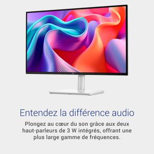 Image Écran PC Dell S2725DSM - Blanc à 210,32€