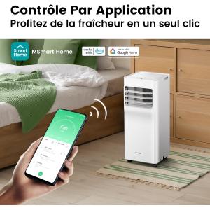 Image Climatiseur mobile Comfee Breezy Cool 2.6 - Blanc à 259,99€