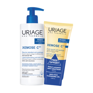 Image Coffret Uriage Xémose C8+ Baume 500ml + Huile Lavante 200ml - à 22,00€