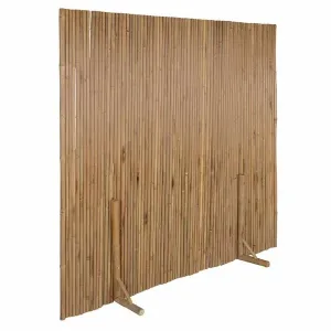 Image Clôture vidaXL Bambou 180x170 cm - Marron à 150,99€