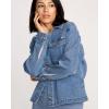 Image Veste Femme Volcom Stoned Boyfriend - Deep River Blues à 50,00€
