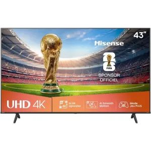 Image TV LED HISENSE 43A6Q - Noir à 199,90€