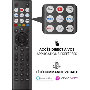Image TV QLED HISENSE 65E79Q PRO 2025 - Noir à 529,00€