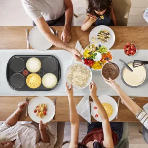 Image Crêpière TEFAL Crêp'Party Neo 6 PY55P8F0 - Noir à 29,99€