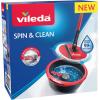 Image Balai serpillière Vileda Spin & Clean - Noir et Rouge à 27,99€