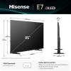 Image TV Hisense 85E7Q - Noir à 849,00€