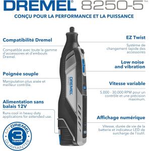 Image Outil rotatif Dremel 8250 - Multi à 205,99€
