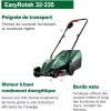 Image Tondeuse à gazon Bosch EasyRotak 32-235 - Vert à 84,99€