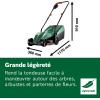 Image Tondeuse à gazon Bosch EasyRotak 32-235 - Vert à 84,99€