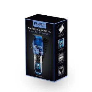 Image Tondeuse BECKER SHAVES & TRIMS BLUE MOTION - Bleu à 23,99€