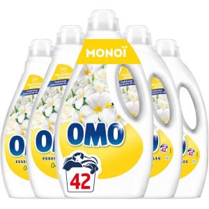 Image Pack 5 Lessive liquide OMO Oui pour Tahiti Monoi - 33,08€