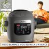 Image Multicuiseur Moulinex MZ730BF0 - Gris Hippo à 99,99€