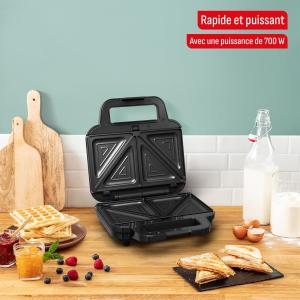Image Appareil à gaufres Tefal UltraCompact SW383D10 - Noir à 46,99€