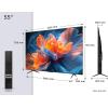 Image TV TCL 55T8C 55 pouces QLED 4K - 399,00€