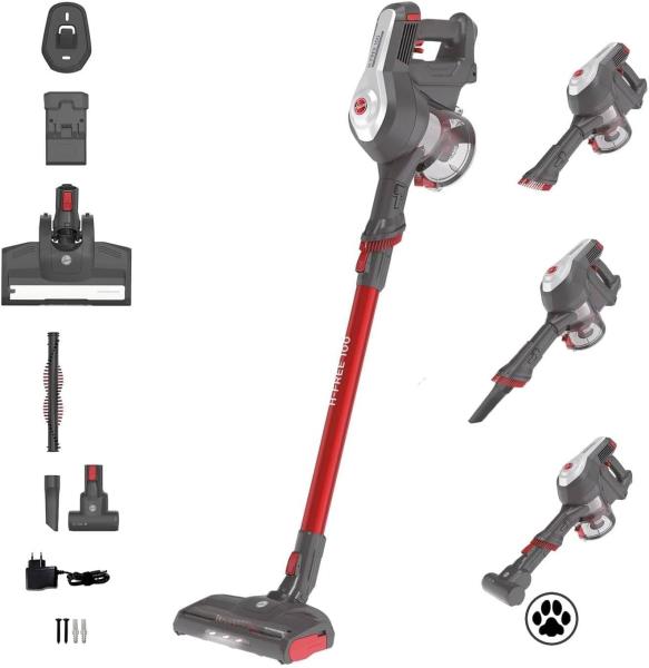 Image Aspirateur Balai sans Fil Hoover H-Free 100 HF122GPT Technologie Cyclonique