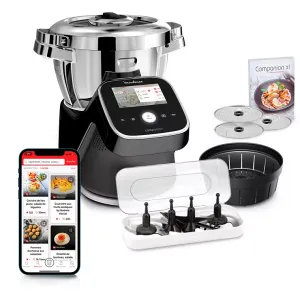 Image Robot multifonction Moulinex I Companion Touch Pro XL HF93D810 - Noir - 899,99€