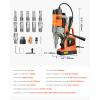 Image Perceuse magnétique VEVOR 1450 W 12500 N - Orange à 181,99€