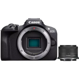 Image Appareil photo hybride Canon EOS R100 RF-S 18-45mm - Noir à 599,99€