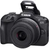 Image Appareil photo hybride Canon EOS R100 RF-S 18-45mm - Noir à 599,99€