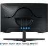 Image Écran PC Gamer Samsung Odyssey G55C 32 pouces - Noir à 174,99€