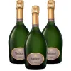 Image Champagne Ruinart R de Ruinart Brut 3 x 75 cl - Or à 149,99€