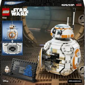 Image Jeu de construction LEGO Star Wars 75452 BB-8 - Blanc et orange à 69,99€