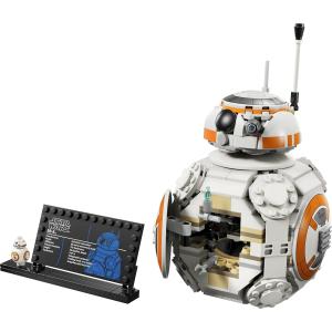 Image Jeu de construction LEGO Star Wars 75452 BB-8 - Blanc et orange à 69,99€