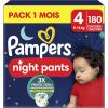 Image Couches-culottes Pampers Night Pants Taille 4 - White à 51,45€