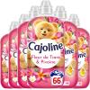 Image Pack 6 Adoucissant liquide Cajoline Fleur de la Tiaré & Pivoine - 23,56€