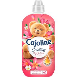 Image Pack 6 Adoucissant liquide Cajoline Fleur de la Tiaré & Pivoine - 23,56€