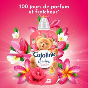 Image Pack 6 Adoucissant liquide Cajoline Fleur de la Tiaré & Pivoine - 23,56€