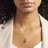 Image Collier CLEOR Argent 925/1000 et Oxyde Violet - Violet à 68€