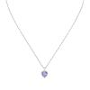 Image Collier CLEOR Argent 925/1000 et Oxyde Violet - Violet à 68€