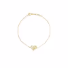 Image Bracelet CLEOR Plaqué Or et Oxyde - Or jaune à 39,20€