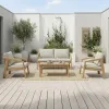 Image Salon de jardin Concept Usine SAPA 4 - Taupe/Beige à 599,90€