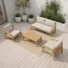 Image Salon de jardin Concept Usine SAPA 4 - Taupe/Beige à 599,90€