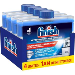 Image Pack 4 Nettoyant lave-vaisselle Finish Intégral 250 ml - Sans résidu à 9,66€