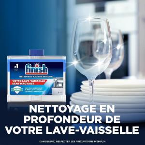 Image Pack 4 Nettoyant lave-vaisselle Finish Intégral 250 ml - Sans résidu à 9,66€