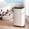 Image Climatiseur mobile Midea 9000 BTU - Blanc à 339,99€