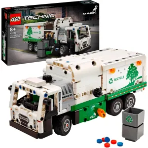Image Jouets LEGO Technic Mack LR Electric Camion poubelle - Rouge à 24,79€