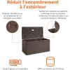 Image Coffre de rangement Amazon Basics 375 L - Marron à 95,32€
