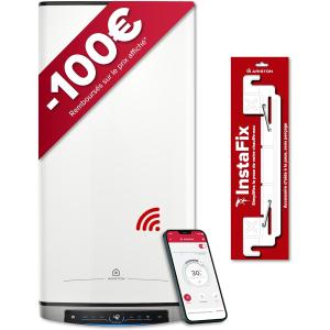 Image Chauffe-Eau Ariston Velis Evo Dune Dry WiFi 80L - Blanc à 410,99€ + ODR 100€