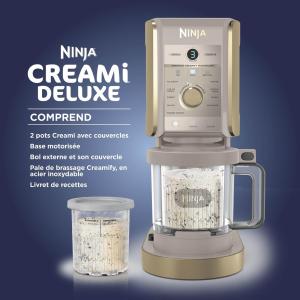 Image Machine à glace Ninja CREAMi Deluxe - Stone/Or à 199,99€