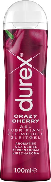 Image Gel Lubrifiant Durex Crazy Cherry Goût Cerise 100 ml